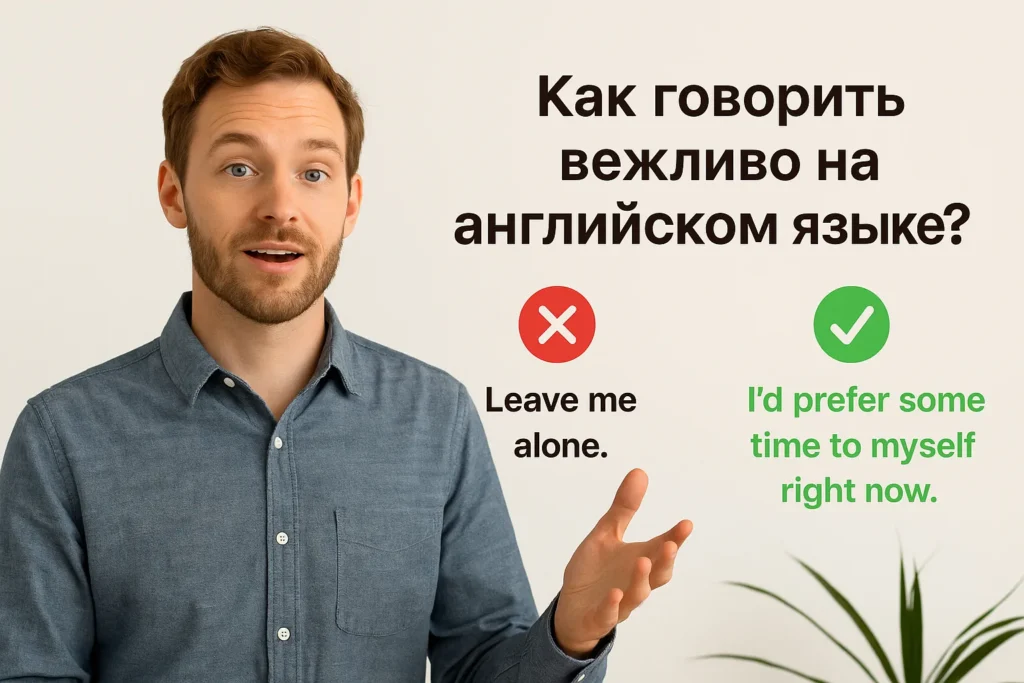 Как говорить вежливо на английском языке?
